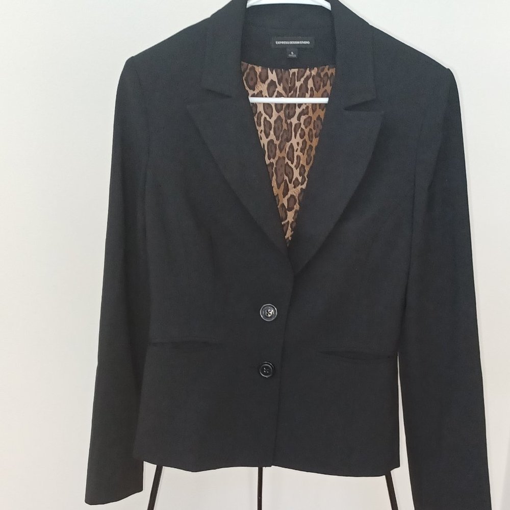 Express Design Studio Black Blazer